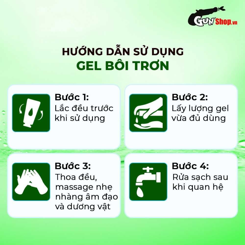 Gel bôi trơn tinh chất lô hội Shell Aloe Vera - Chai 100ml