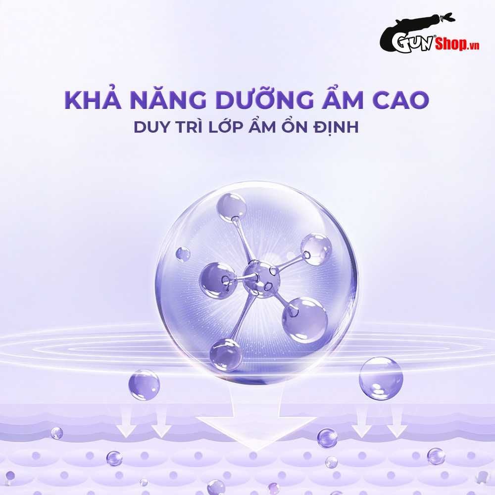 Gel bôi trơn Shell Love Purple - Se khít âm đạo và tăng khoái cảm nữ, hương nước hoa - Chai 50ml