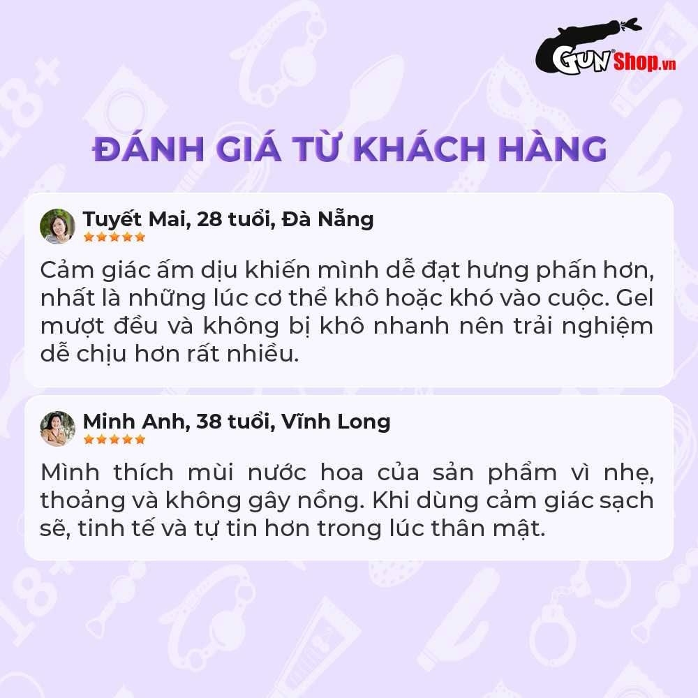 Gel bôi trơn Shell Love Purple - Se khít âm đạo và tăng khoái cảm nữ, hương nước hoa - Chai 50ml