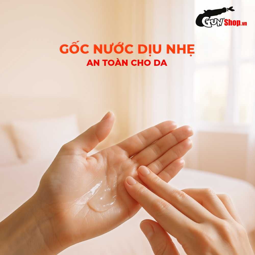 Gel bôi trơn hương cam Shell Play Orange - Chai 100ml