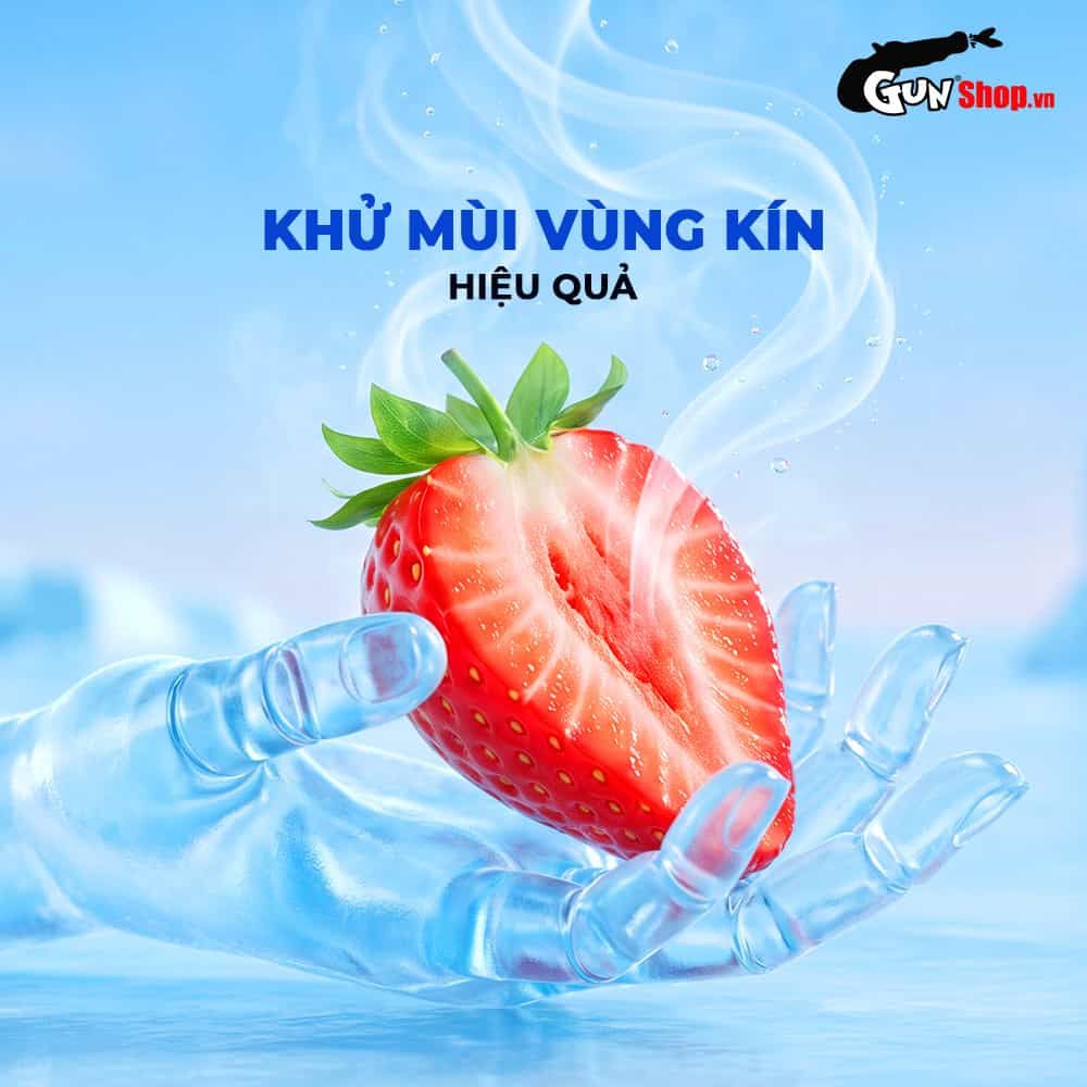 Gel bôi trơn tăng khoái cảm nữ Shell Love Blue mát lạnh - Chai 50ml
