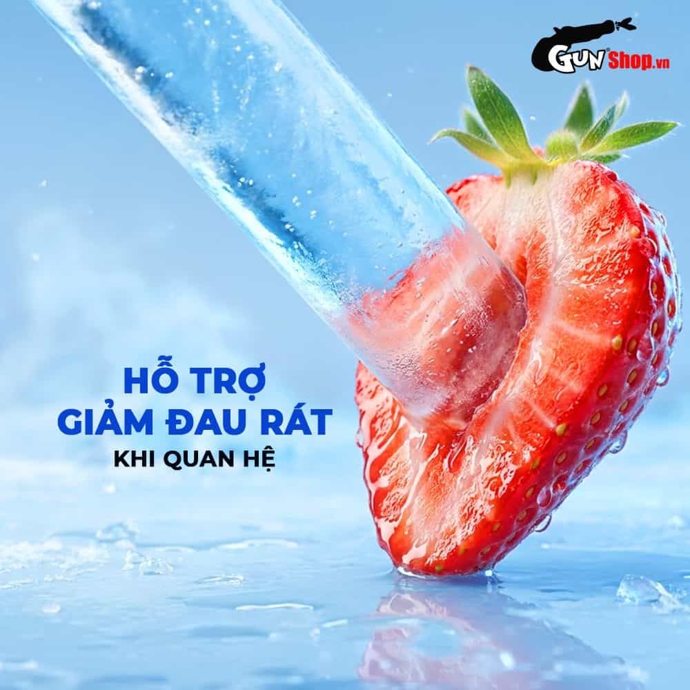 Gel bôi trơn tăng khoái cảm nữ Shell Love Blue mát lạnh - Chai 50ml