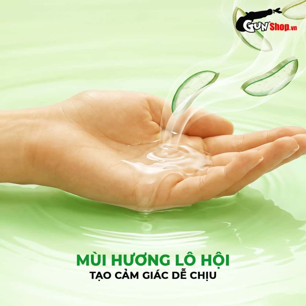 Gel bôi trơn tăng khoái cảm Shell Love Green tinh chất lô hội - Chai 50ml