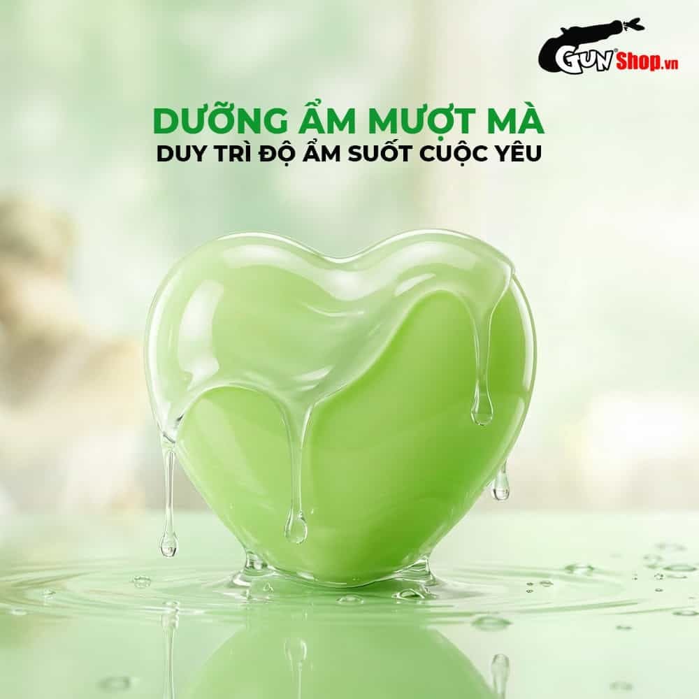 Gel bôi trơn tăng khoái cảm Shell Love Green tinh chất lô hội - Chai 50ml