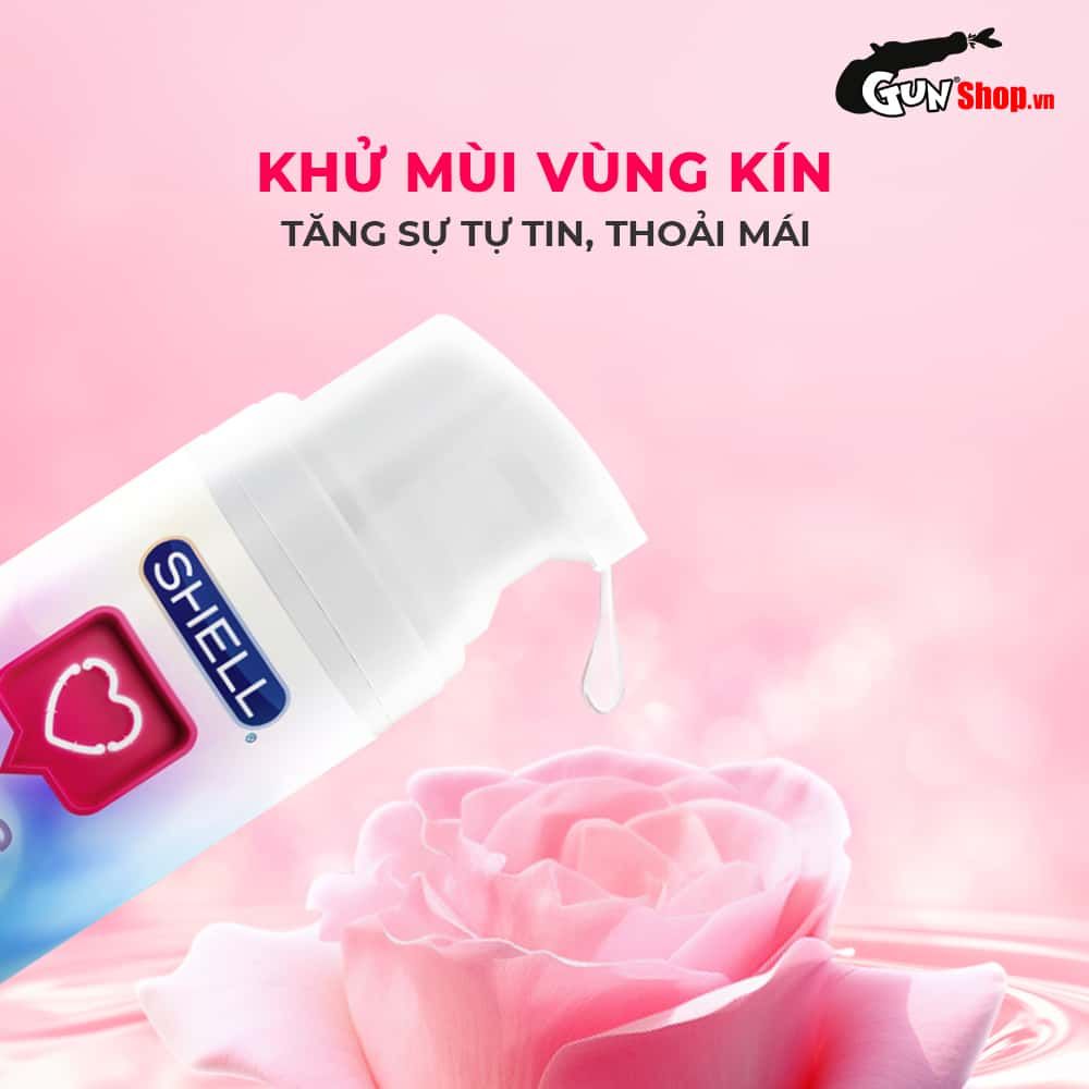 Gel bôi trơn tăng khoái cảm nữ Shell Love Pink - Chai 50ml