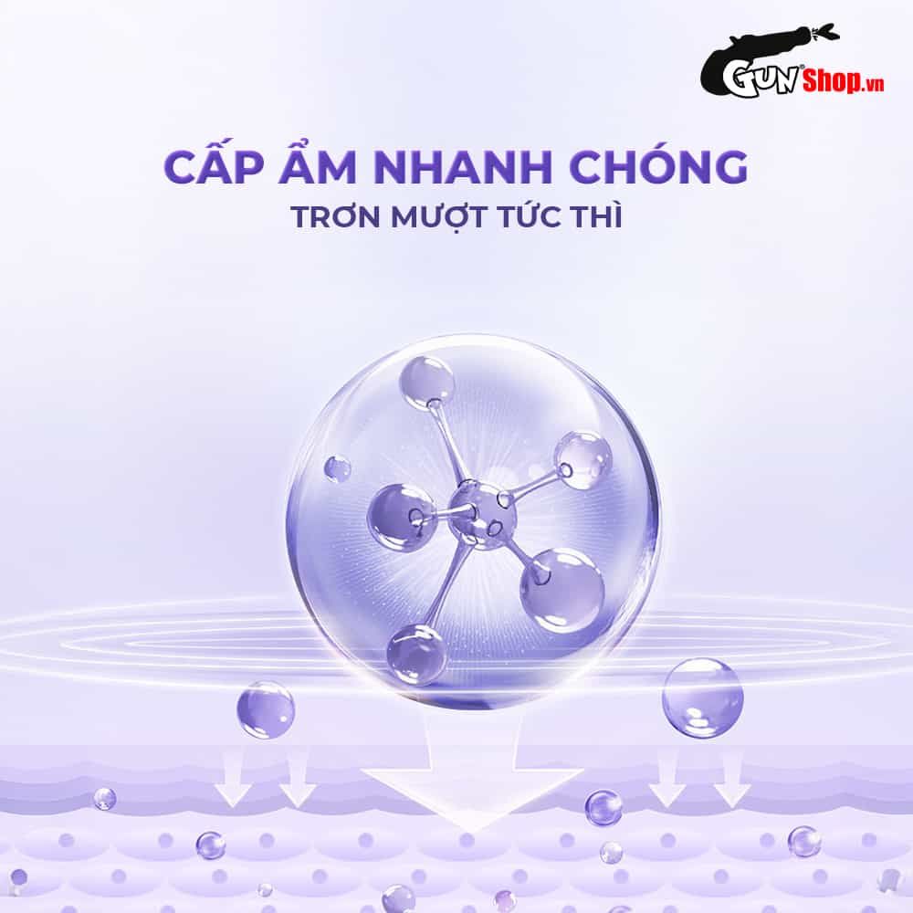 Gel bôi trơn tăng khoái cảm nữ Shell Love Purple hương nước hoa cao cấp - Chai 50ml