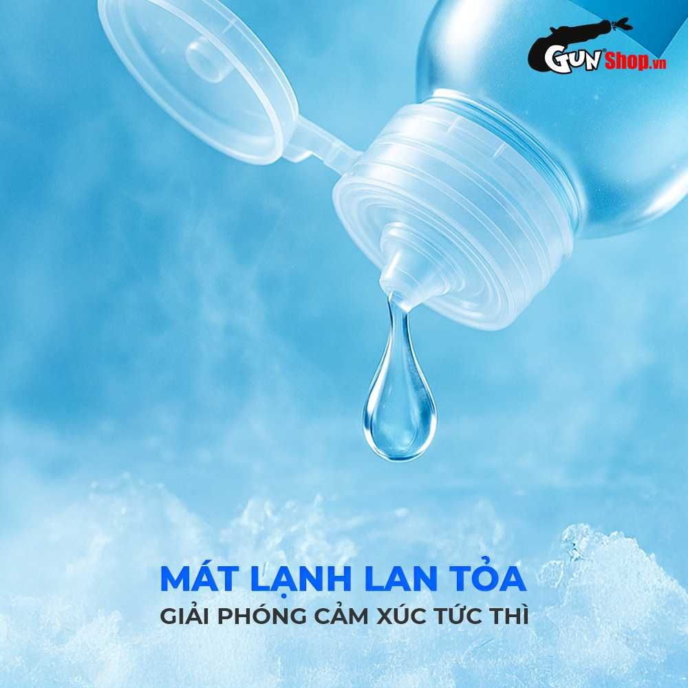 Gel bôi trơn Vanessa & Co Cool mát lạnh, gốc nước - Chai 200ml