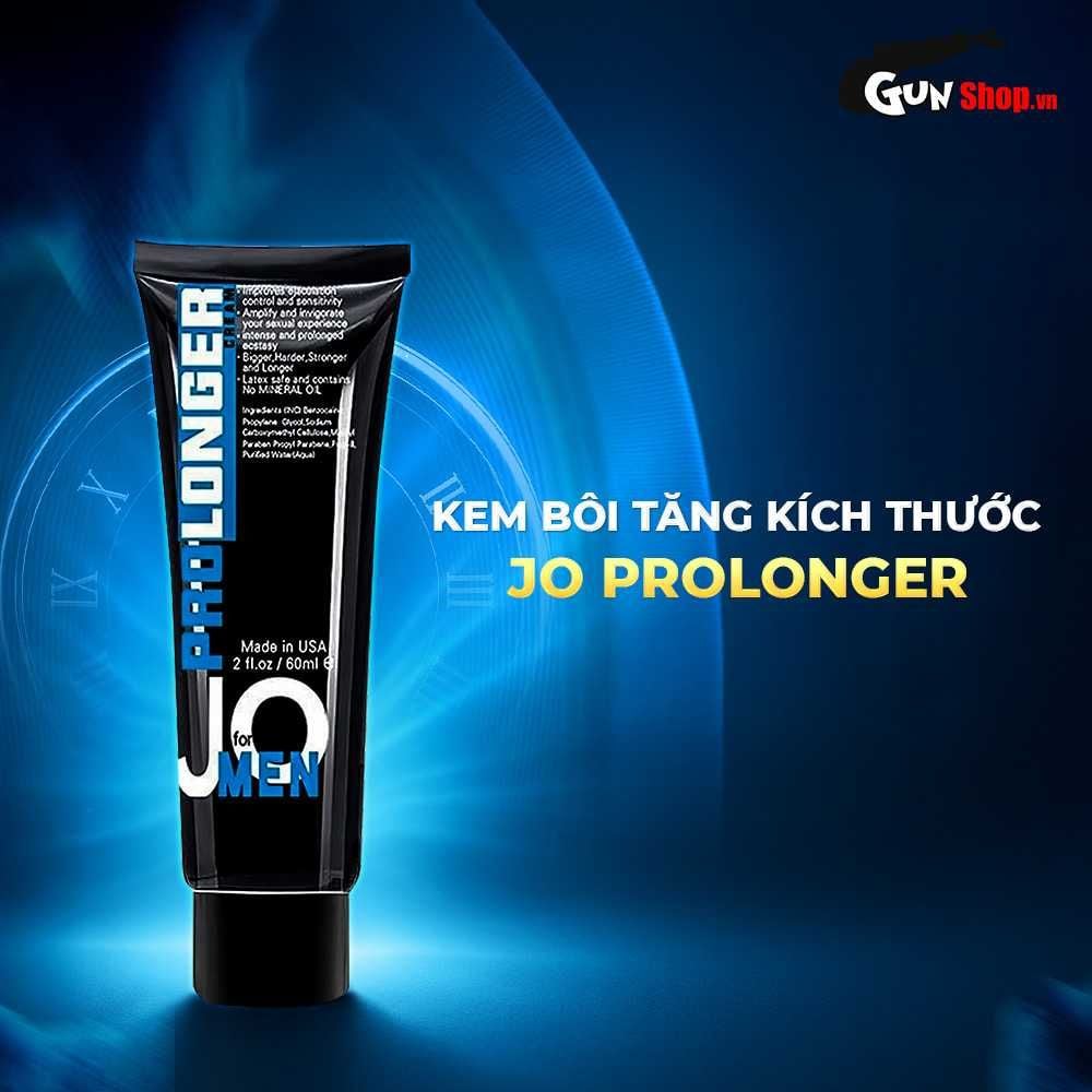 Kem bôi tăng kích thước, hỗ trợ kéo dài thời gian JO Prolonger - Chai 60g
