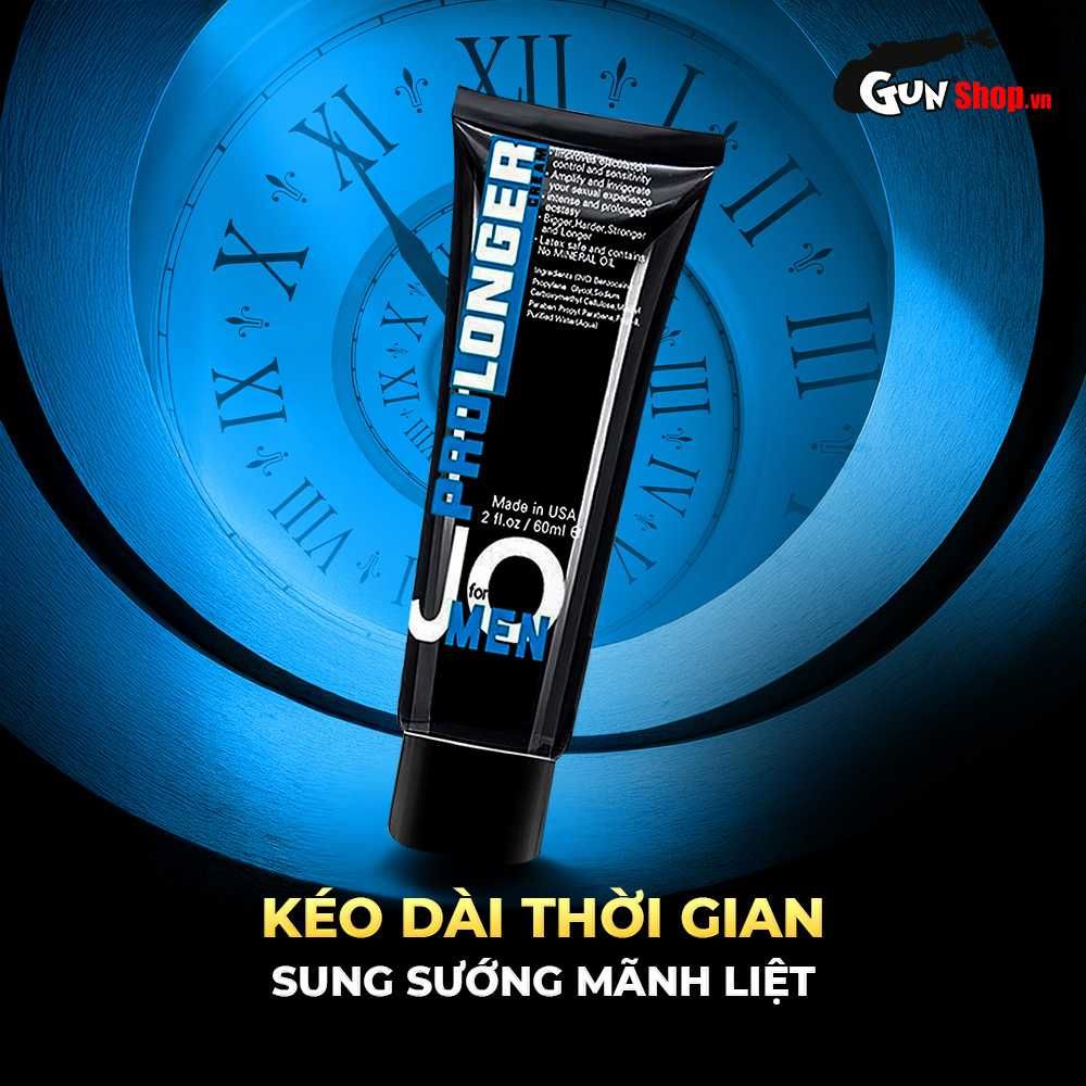 Kem bôi tăng kích thước, hỗ trợ kéo dài thời gian JO Prolonger - Chai 60g