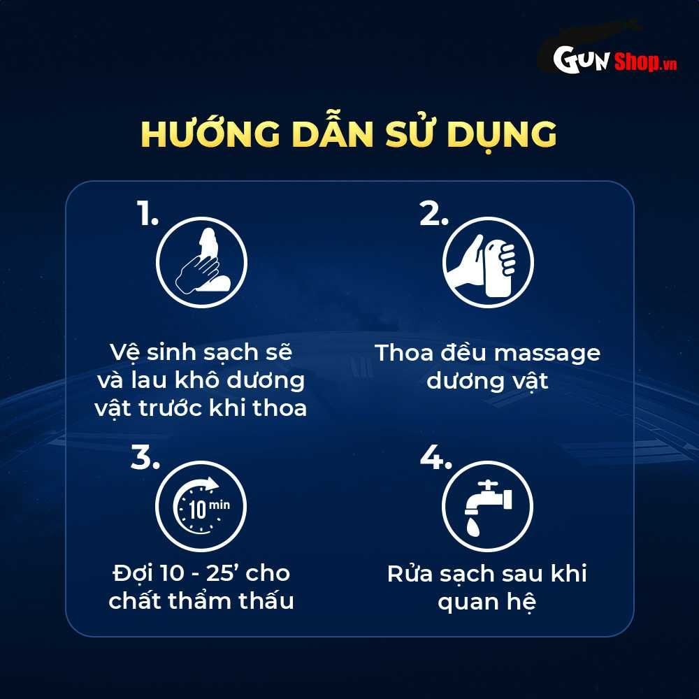 Kem bôi tăng kích thước, hỗ trợ kéo dài thời gian JO Prolonger - Chai 60g