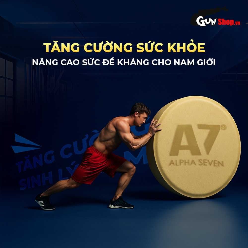 Kẹo nhân sâm Alpha Seven A7 tăng cường sinh lý - 1 viên
