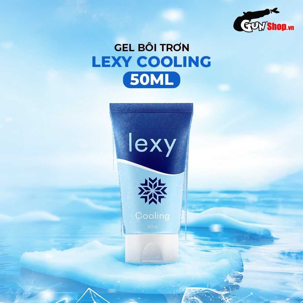 Gel bôi trơn bạc hà mát lạnh Lexy Cooling - Chai 50ml