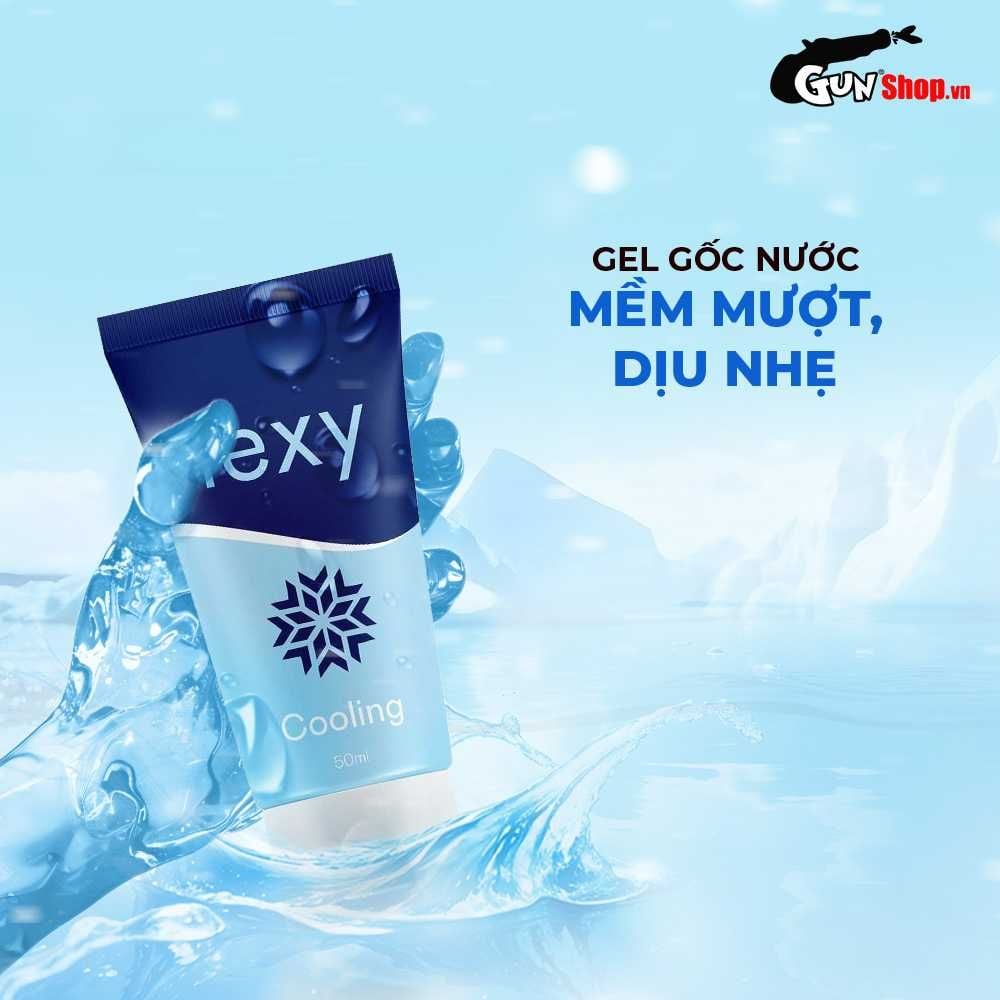 Gel bôi trơn bạc hà mát lạnh Lexy Cooling - Chai 50ml