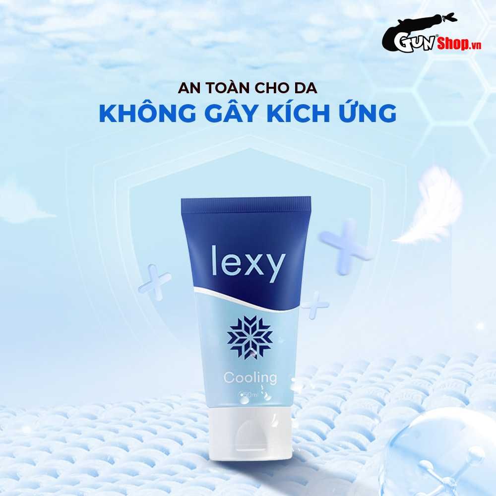 Gel bôi trơn bạc hà mát lạnh Lexy Cooling - Chai 50ml