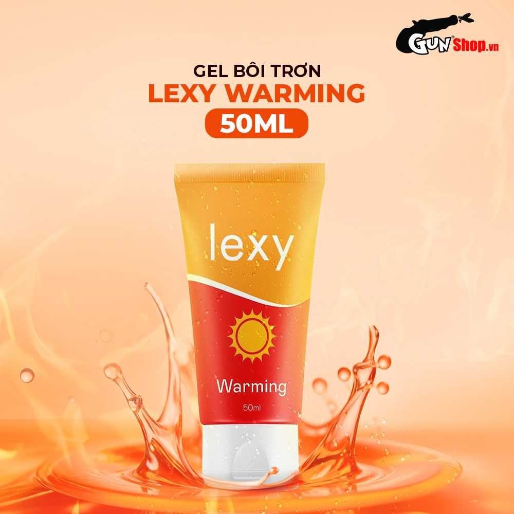 Gel bôi trơn ấm nóng Lexy Warming - Chai 50ml