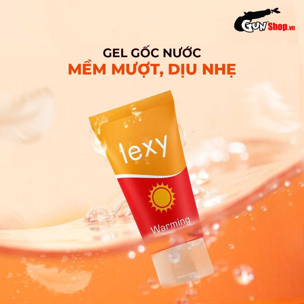 Gel bôi trơn ấm nóng Lexy Warming - Chai 50ml