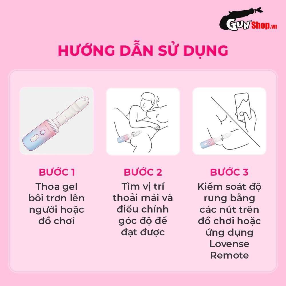 Dương vật giả Lovense Spinel