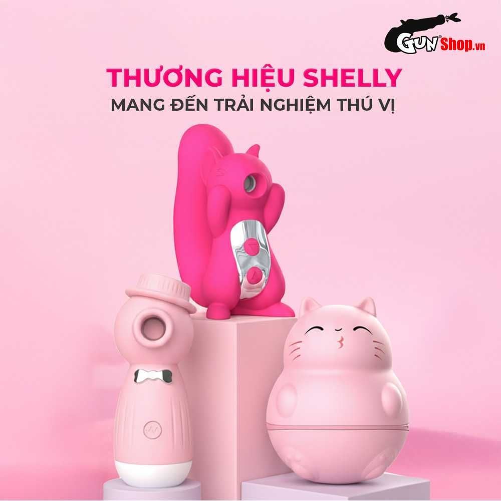 Lưỡi rung hình mèo Shelly Play Meowly