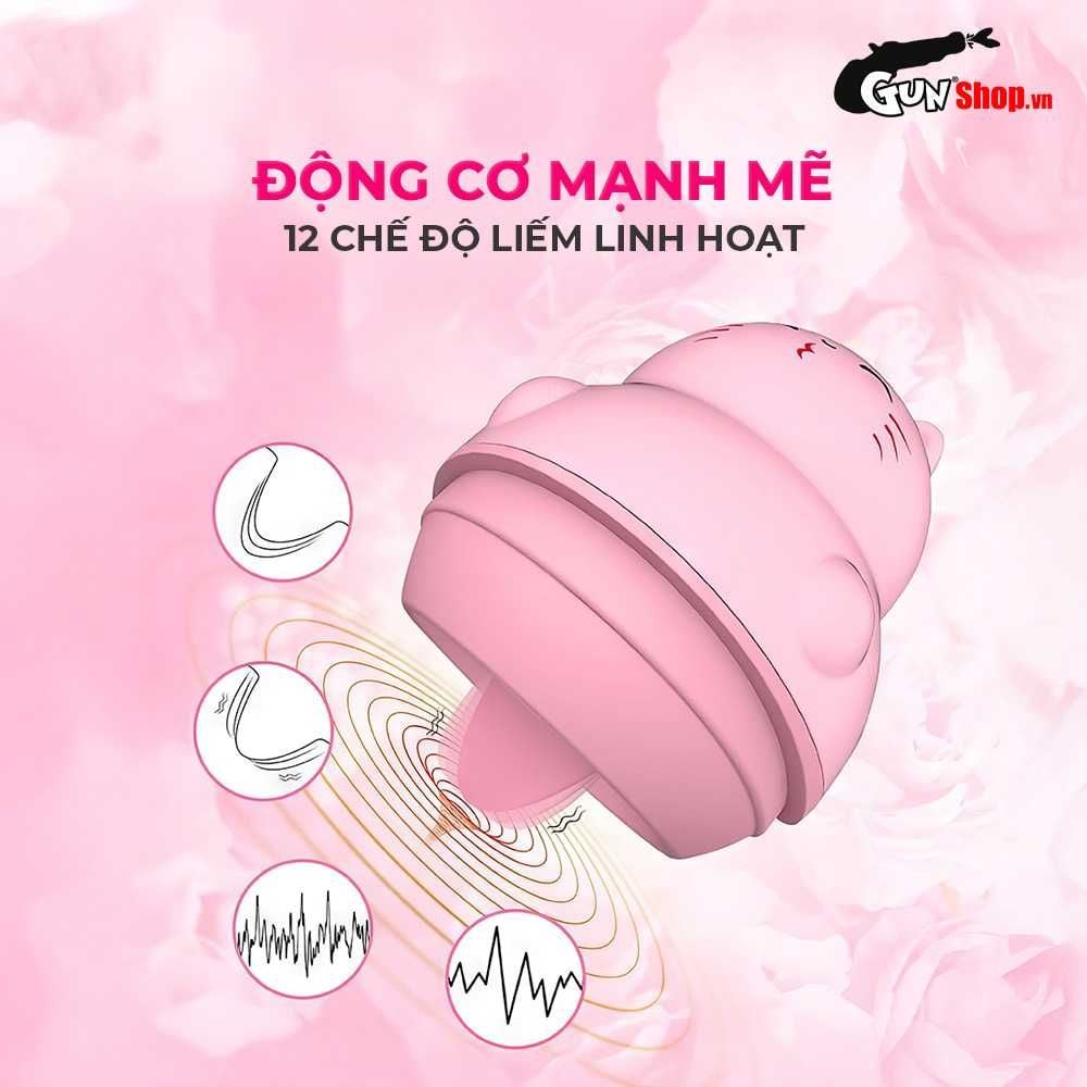 Lưỡi rung hình mèo Shelly Play Meowly