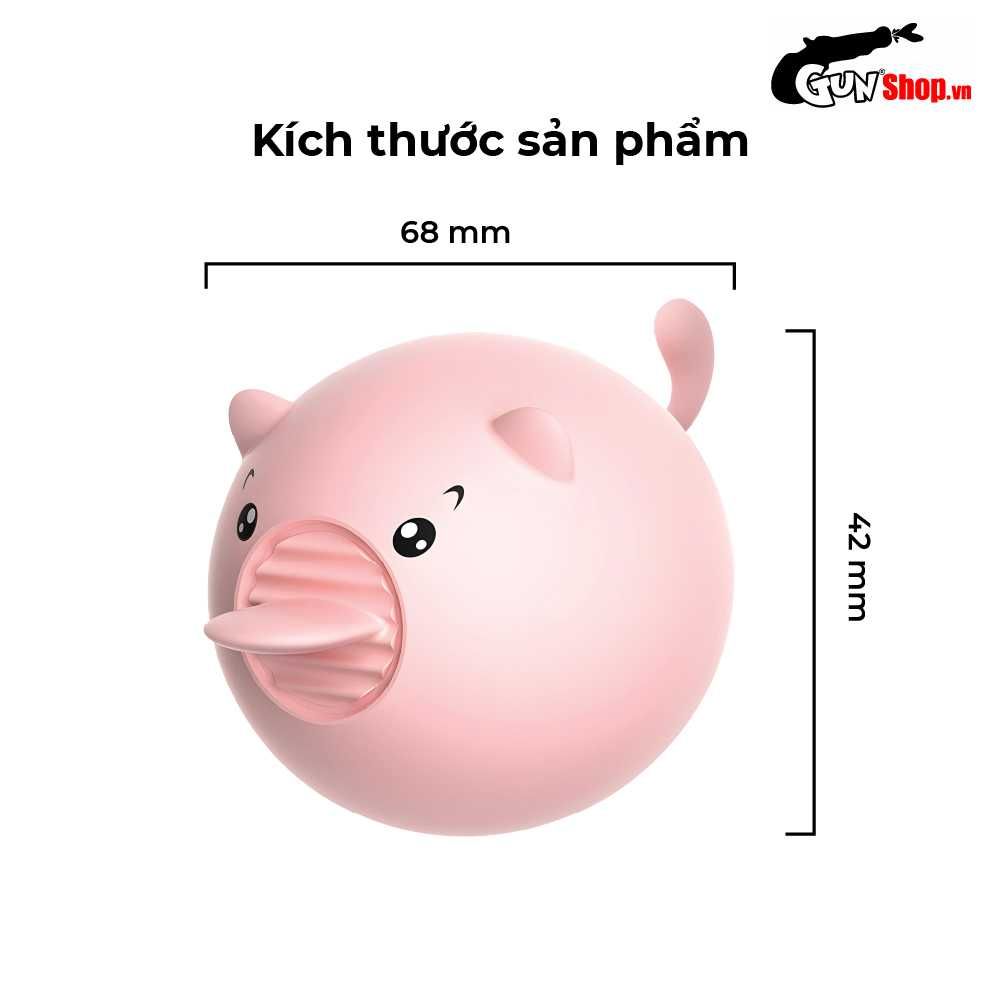 Lưỡi rung hình heo Shelly Play Piggy