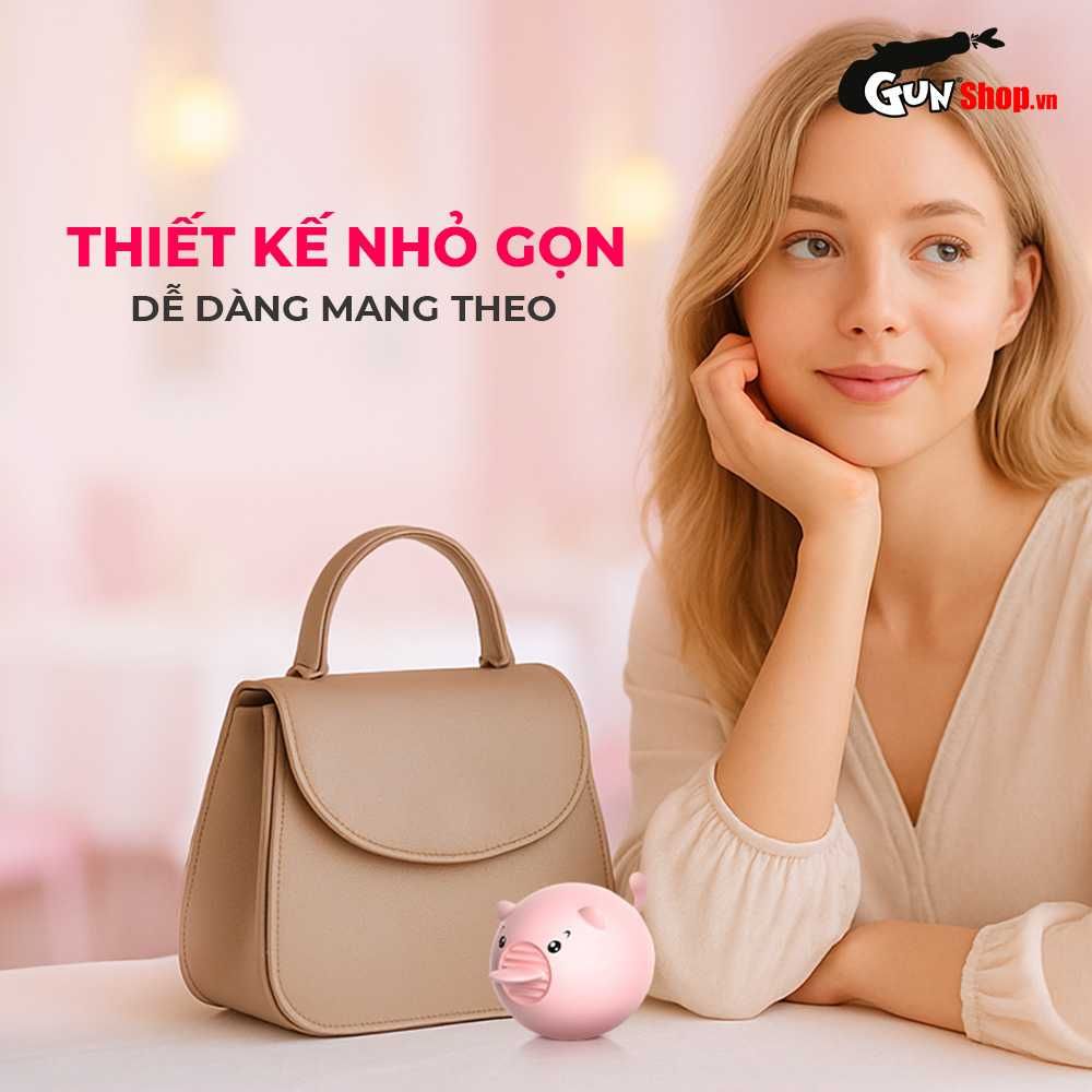 Lưỡi rung hình heo Shelly Play Piggy