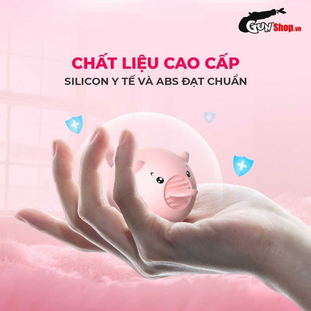 Lưỡi rung hình heo Shelly Play Piggy