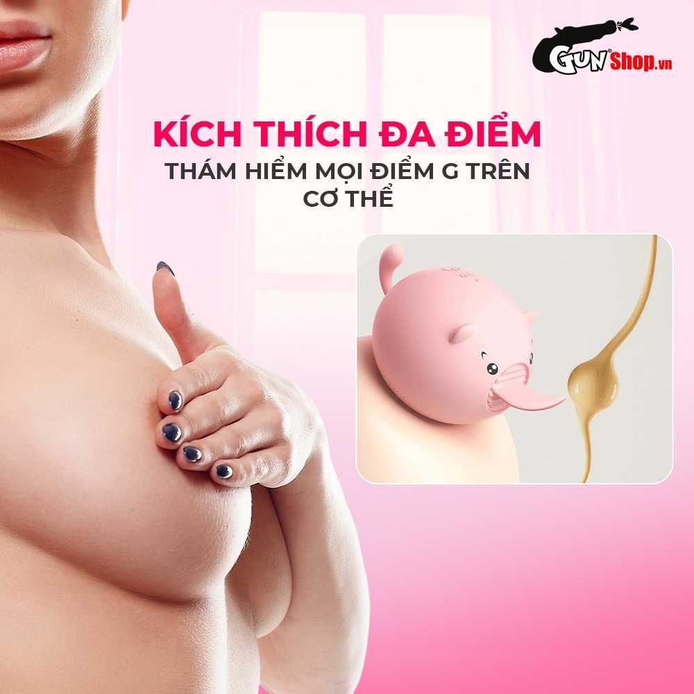 Lưỡi rung hình heo Shelly Play Piggy