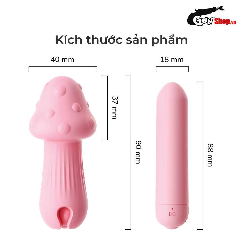 Máy massage hình nấm Shelly Play Mushroom