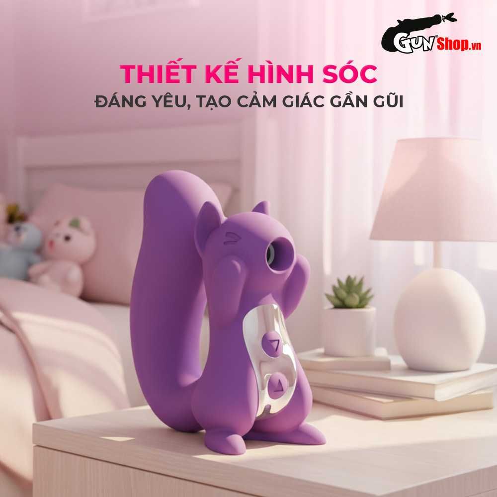 Máy massage hình sóc Shelly Play Nutty