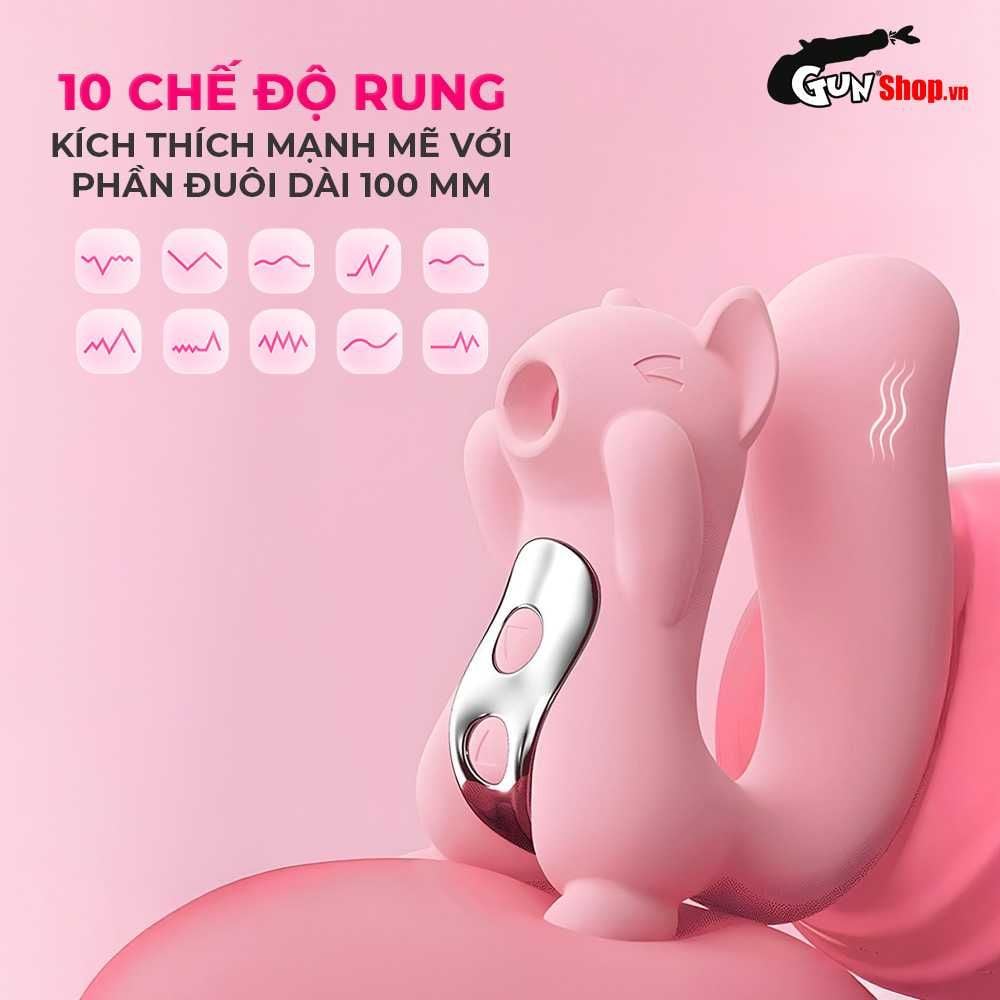 Máy massage hình sóc Shelly Play Nutty