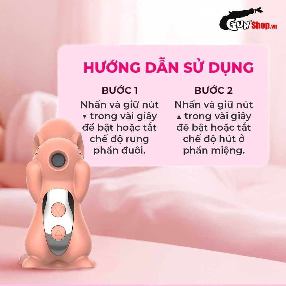 Máy massage hình sóc Shelly Play Nutty