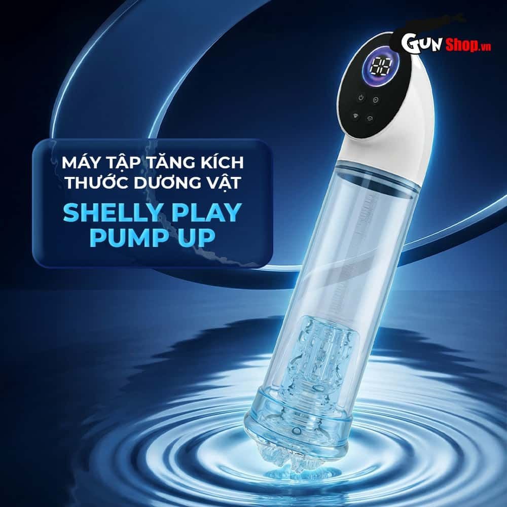 Máy tập dương vật kết hợp thủ dâm Shelly Play Pump Up