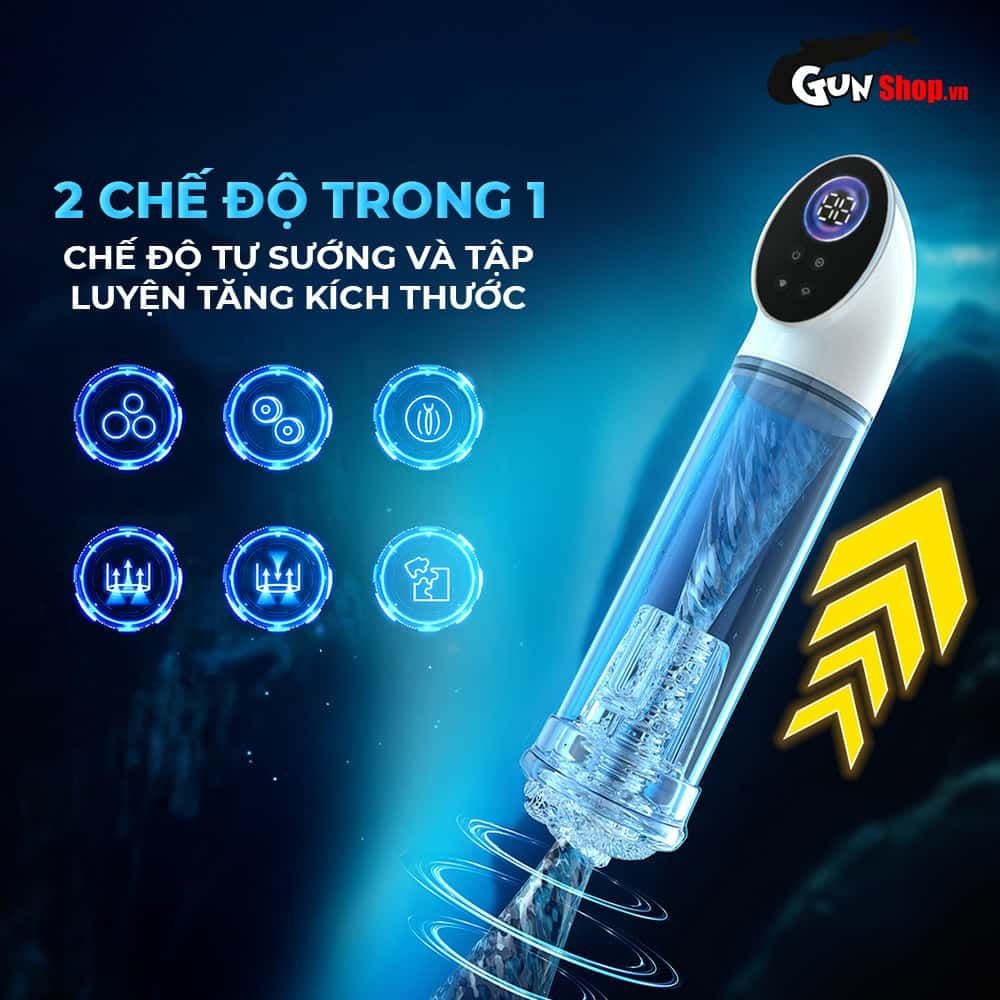 Máy tập dương vật kết hợp thủ dâm Shelly Play Pump Up