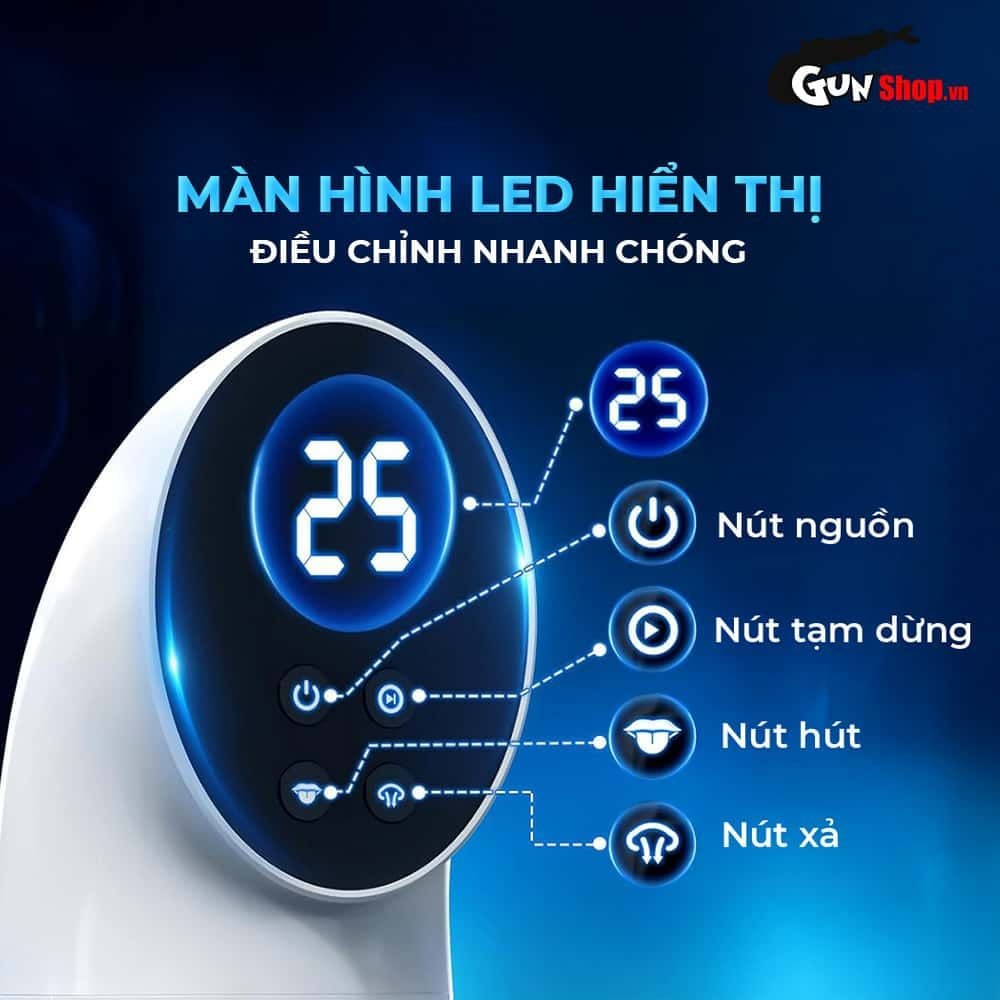 Máy tập dương vật kết hợp thủ dâm Shelly Play Pump Up