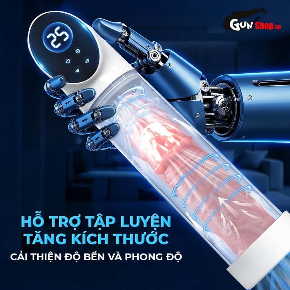 Máy tập dương vật kết hợp thủ dâm Shelly Play Pump Up
