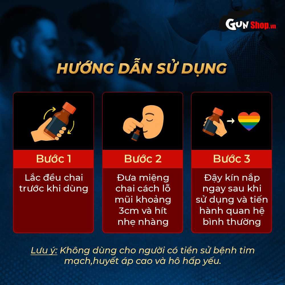 Chai hít tăng khoái cảm Popper DS USA Jungle Juice Silver Label - Chai 30ml