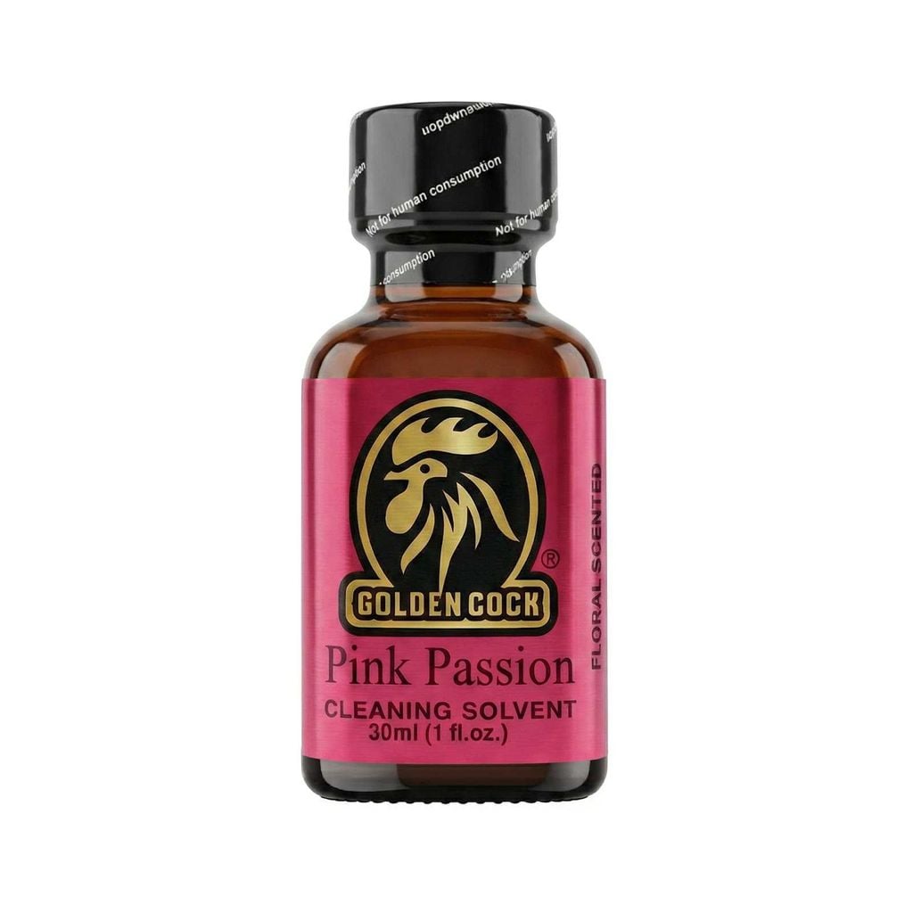 Chai hít tăng khoái cảm Popper DS USA Golden Cock Pink Passion - Chai 30ml