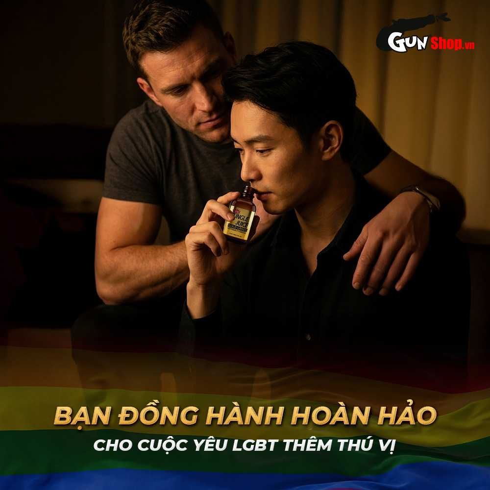 Chai hít tăng khoái cảm Popper DS USA Jungle Juice Gold Label - Chai 30ml