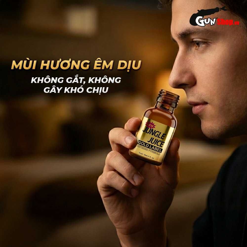 Chai hít tăng khoái cảm Popper DS USA Jungle Juice Gold Label - Chai 30ml