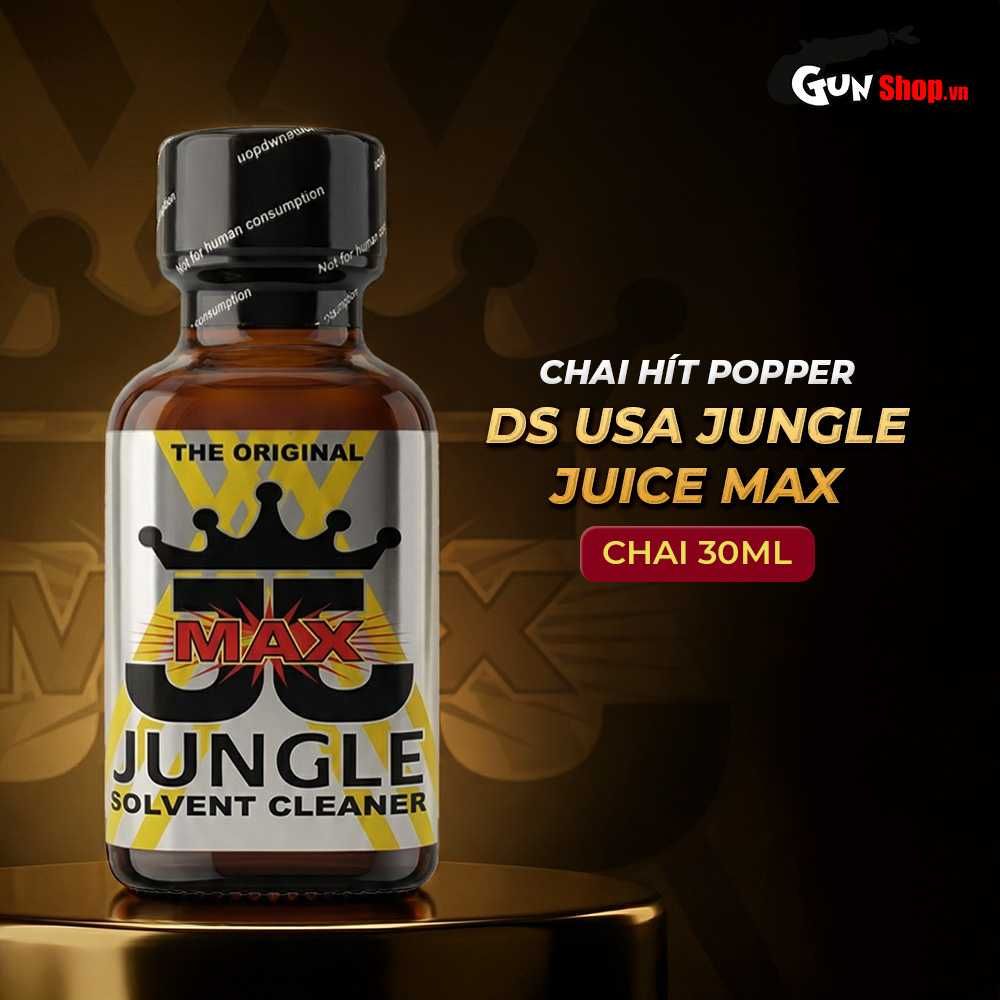 Chai hít tăng khoái cảm Popper DS USA Jungle Juice Max - Chai 30ml