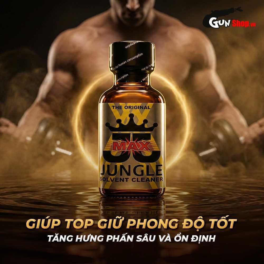 Chai hít tăng khoái cảm Popper DS USA Jungle Juice Max - Chai 30ml