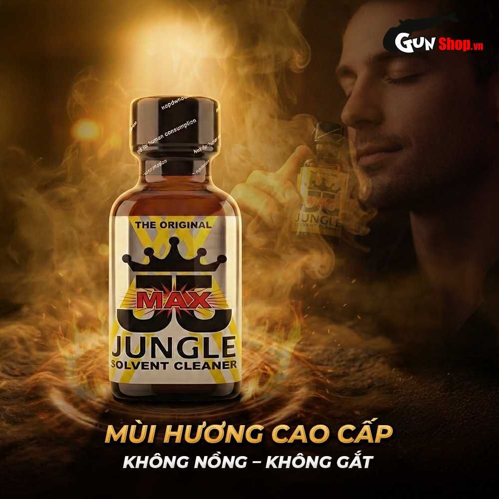 Chai hít tăng khoái cảm Popper DS USA Jungle Juice Max - Chai 30ml