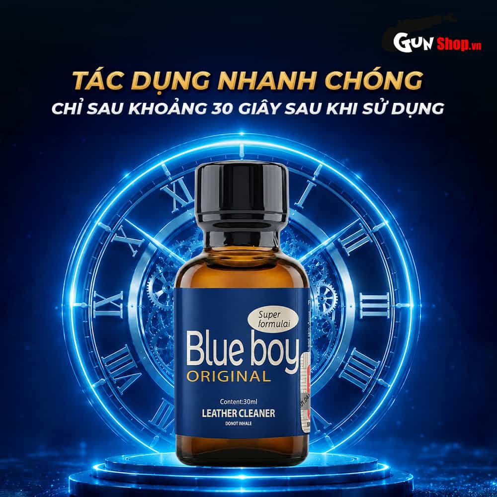Chai hít tăng khoái cảm Popper PWD USA Blue Boy - Chai 30ml