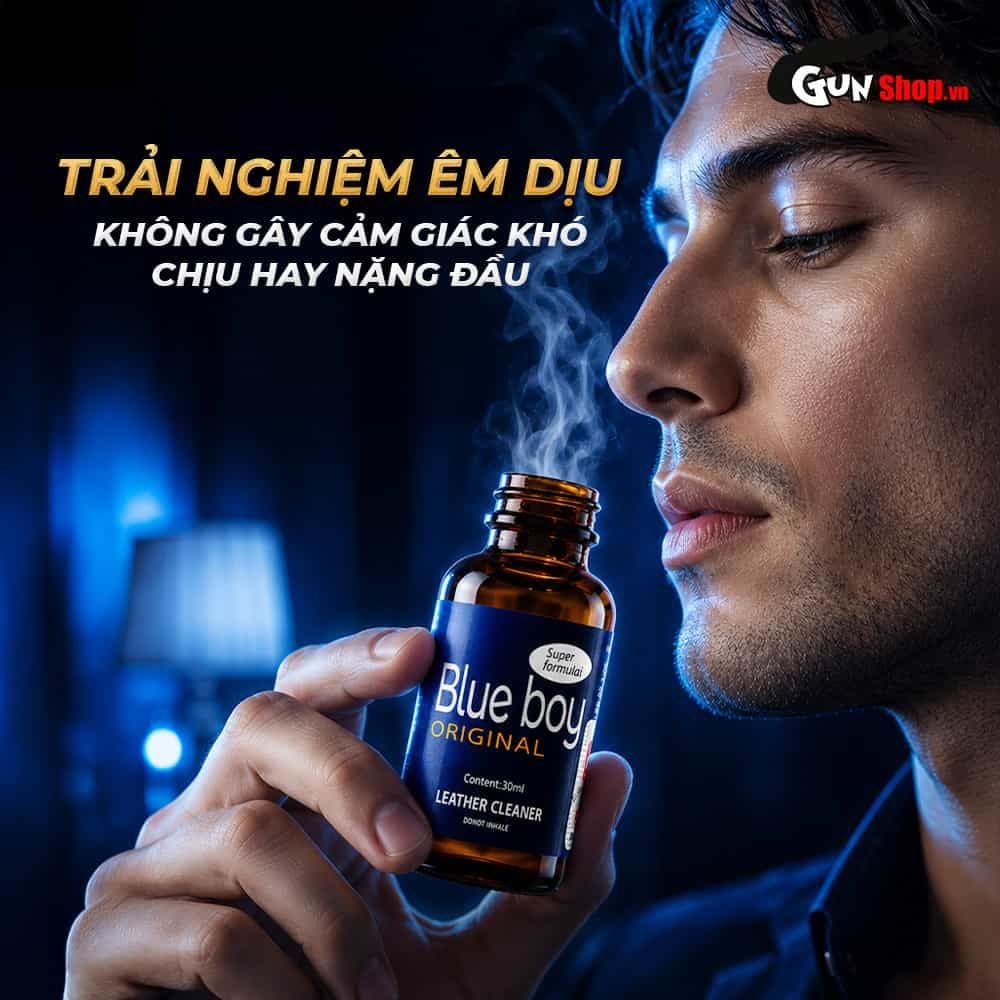 Chai hít tăng khoái cảm Popper PWD USA Blue Boy - Chai 30ml