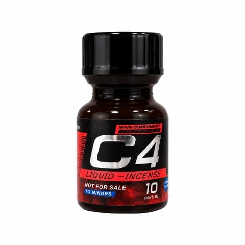 Chai hít tăng khoái cảm Popper PWD USA C4 Red - Chai 10ml
