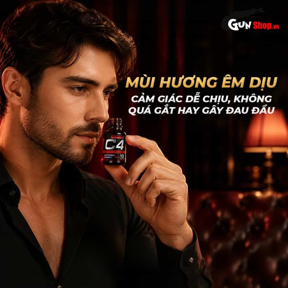 Chai hít tăng khoái cảm Popper PWD USA C4 Red - Chai 10ml