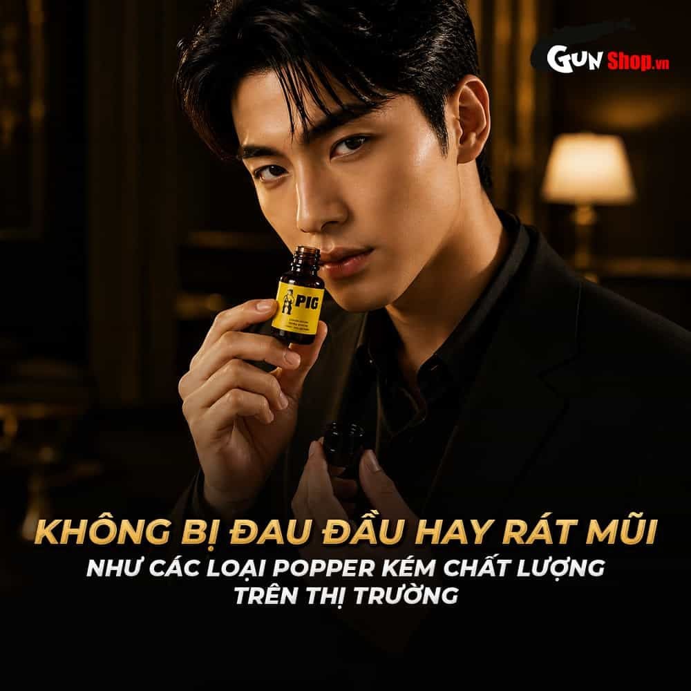 Chai hít tăng khoái cảm Popper PWD USA Pig Sweat - Chai 10ml