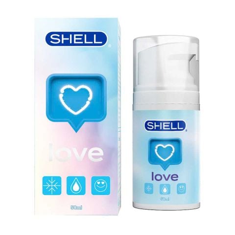 Gel bôi trơn se khít âm đạo và tăng khoái cảm nữ Shell Love Blue - Chai 50ml