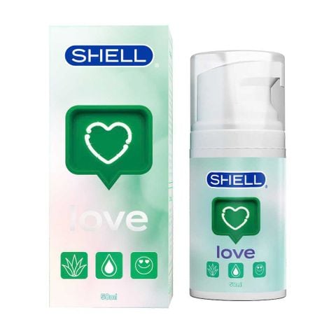 Gel bôi trơn se khít âm đạo và tăng khoái cảm nữ Shell Love Green - Chai 50ml