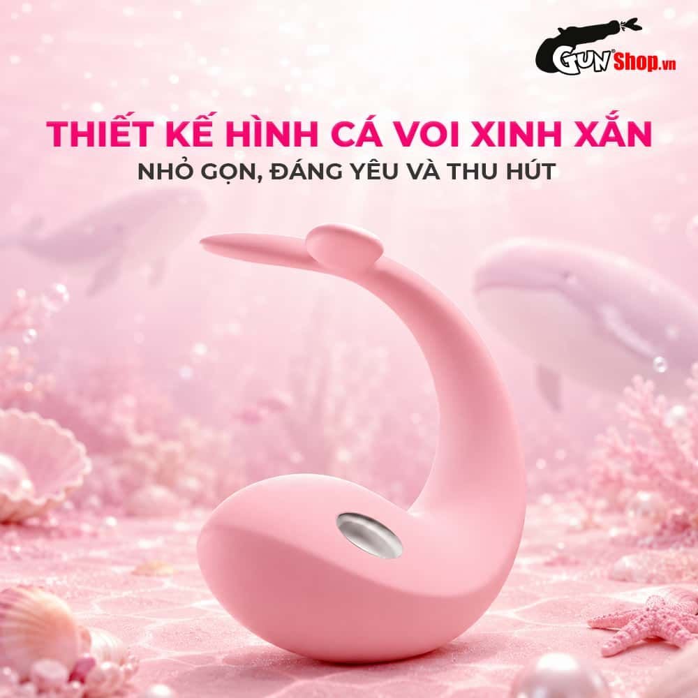 Trứng rung hình cá voi Galaku Whale (Màu ngẫu nhiên)